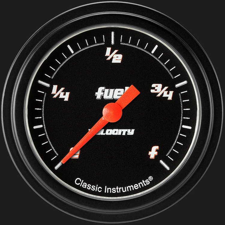 Velocity Black w/ Black Bezel 2 ? Programmable Fuel Full Sweep