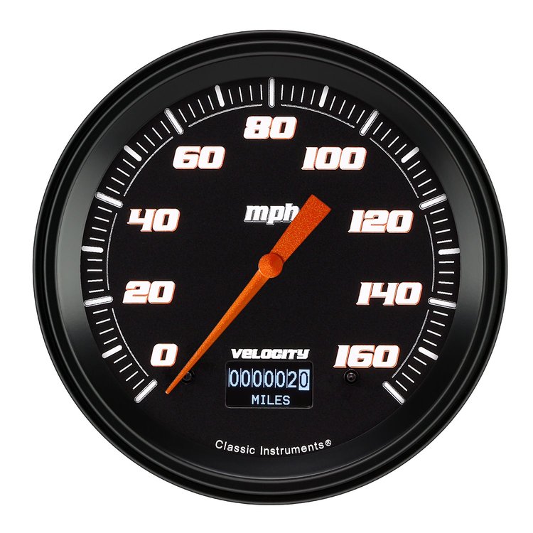 VELO BLACK 5IN SPEEDO W/