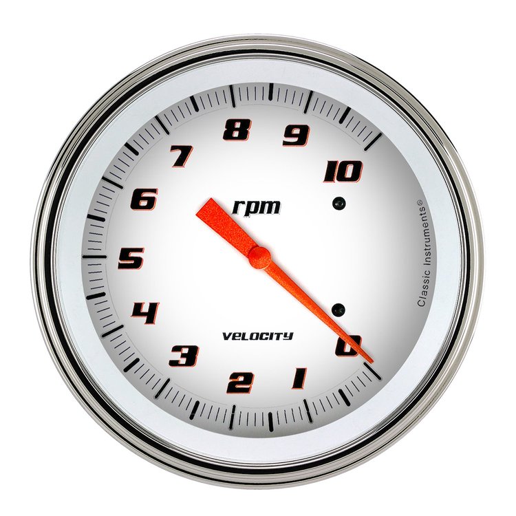 VELOCITY WHITE 5 TACH 10K