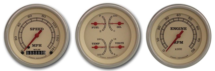 VINTAGE 3 SPEEDO/QUAD/TAC