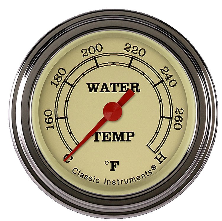 Vintage 2 ? Full Sweep Water Temp Includes Temp Sender