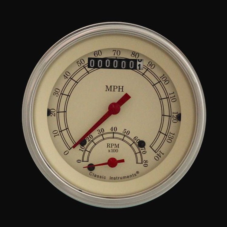 Ultimate Speedometer/Tachometer Combo Vintage Style