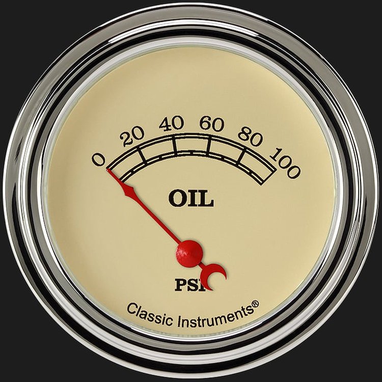 VINTAGE 2 5/8IN OIL PRES