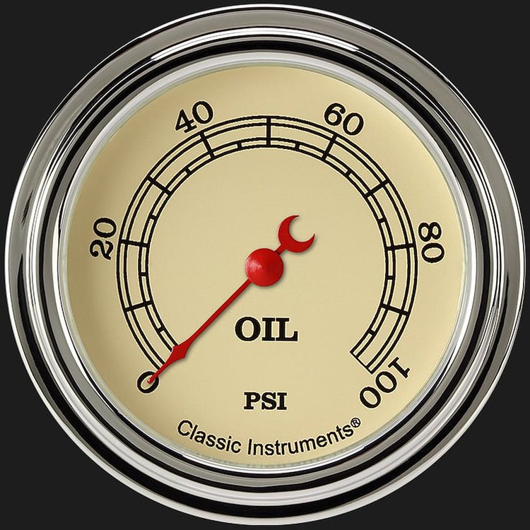 VINTAGE 2 5/8IN OIL PRES