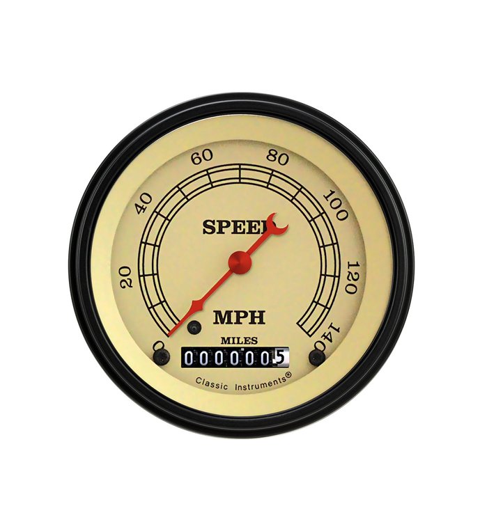 VINTAGE 3 SPEEDO 140 MPH