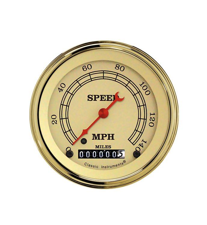 VINTAGE 3 SPEEDO 140 MPH