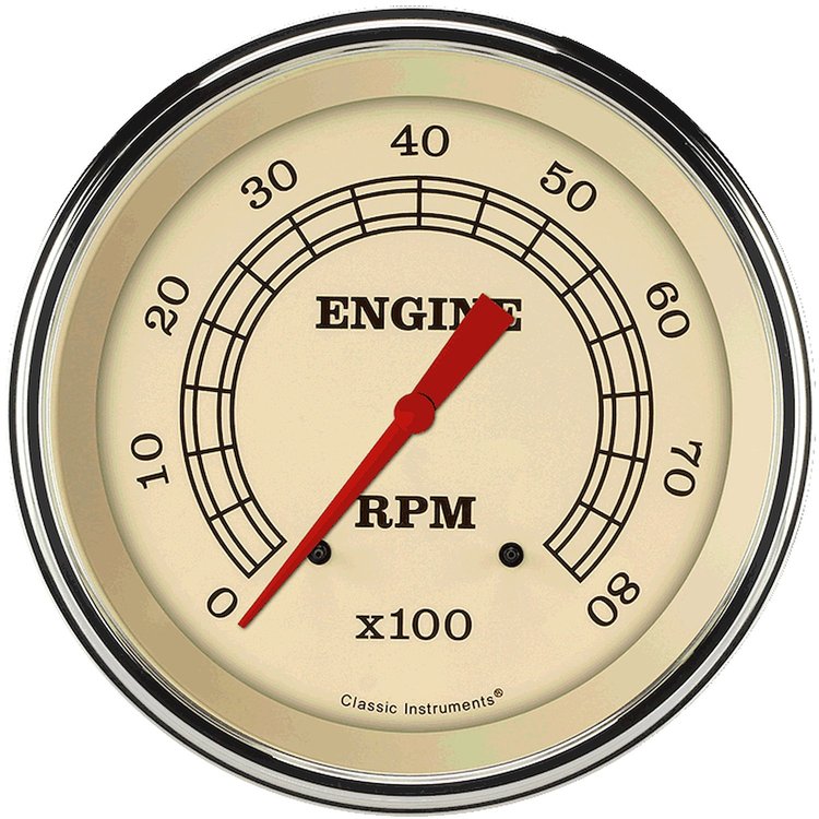 Vintage Series Tachometer 4-5/8" Electrical