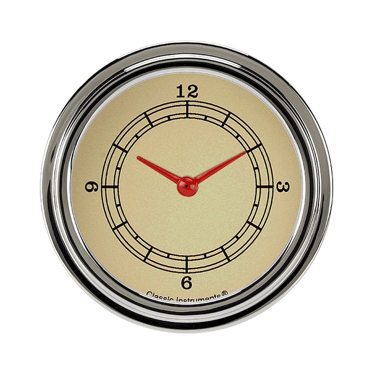VINTAGE  2 5/8IN CLOCK