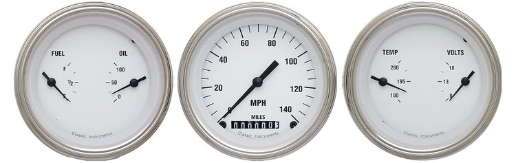 WHITE HOT 3 SPEEDO/2 DUAL