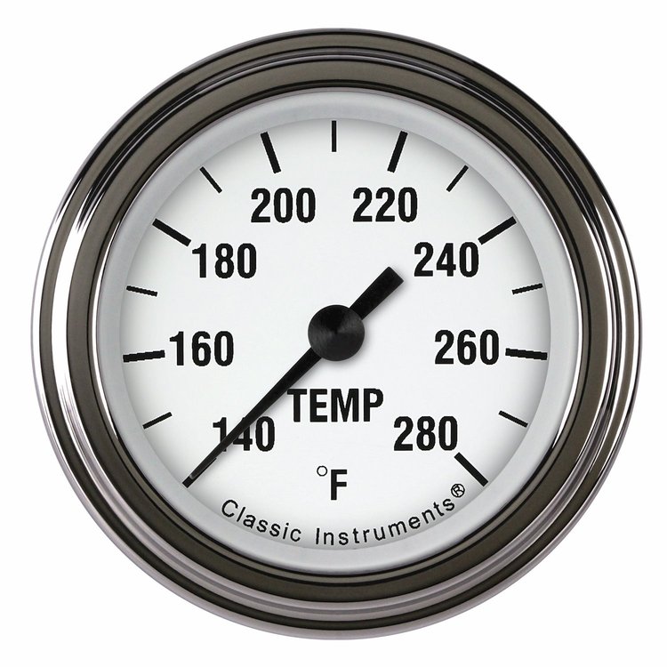 White Hot 2 ? Full Sweep Water Temp Includes Temp Sender