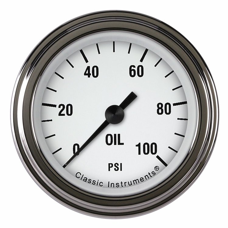 WHITE HOT 2 OIL PRES 100psi FULL SWEEP