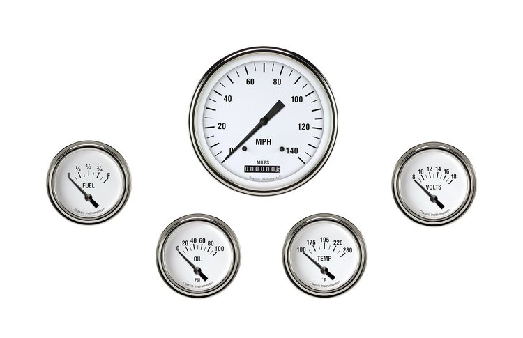 WH254SLF White Hot Five Gauge Set 254
