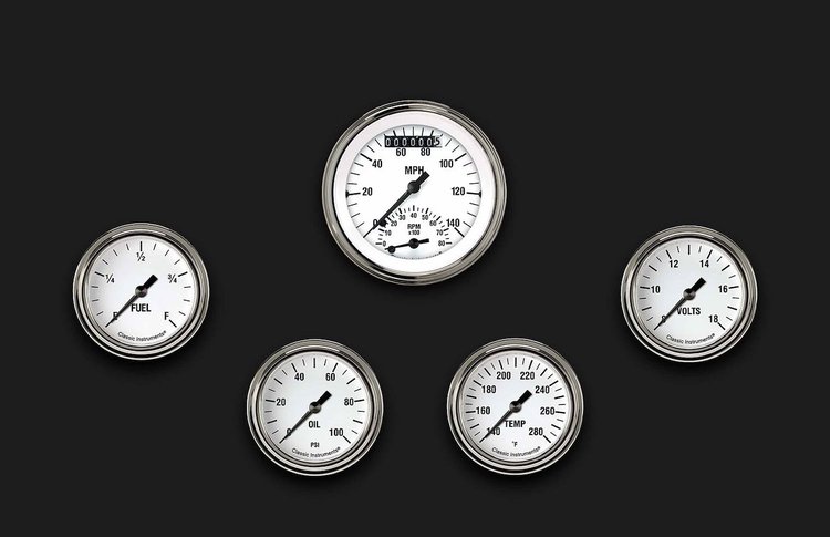 WH335SLF White Hot Five Gauge Set 335