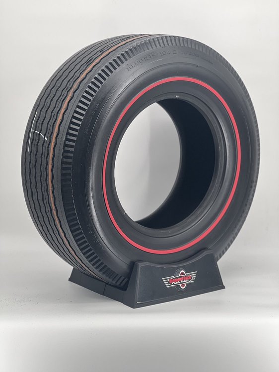 1000R15ADRL Auburn Deluxe All-Season Radial Tire 1000R15 [Redline Sidewall]