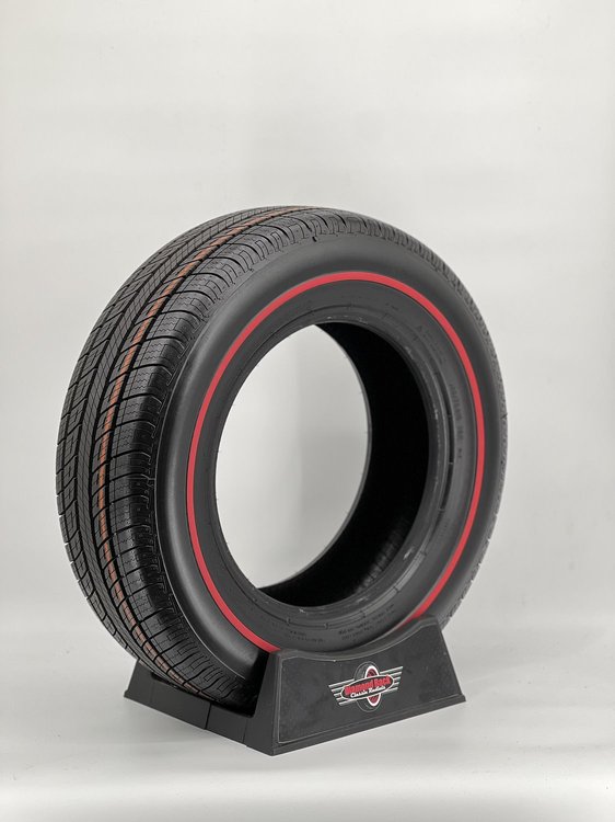 20705TPTRL Diamond Back Touring All-Season Radial Tire 205/70R15 [Redline Sidewall]