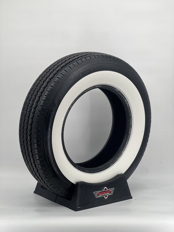 20755AP275 Auburn Premium All-Season Radial Tire 205/75R15 [Whitewall Sidewall]
