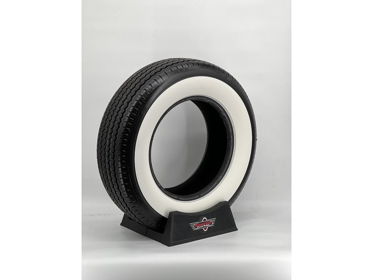 20755AP300 Auburn Premium All-Season Radial Tire 205/75R15 [Whitewall Sidewall]