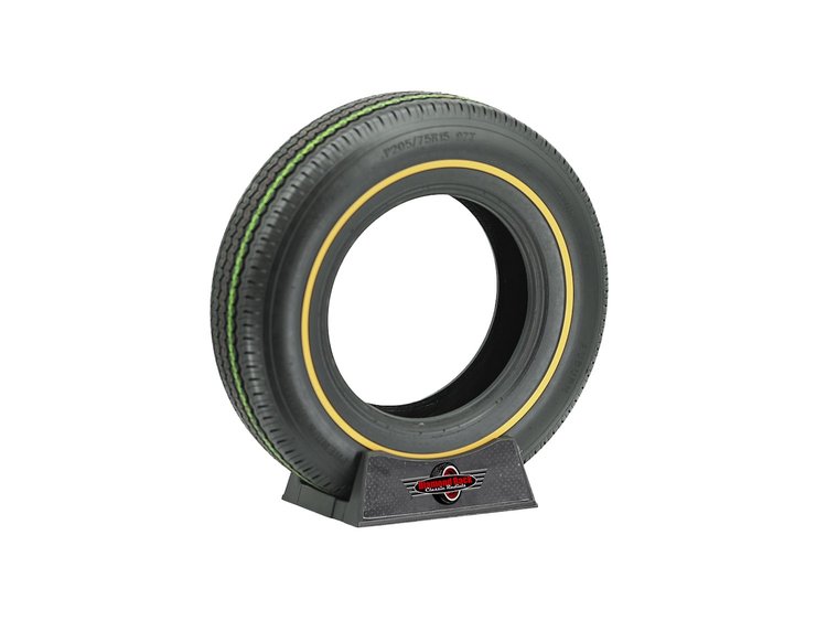 21705APGL Auburn Premium All-Season Radial Tire 215/70R15 [Goldline Sidewall]