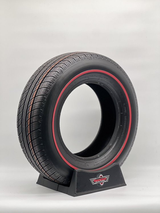 21706TPTRL Diamond Back Touring All-Season Radial Tire 215/70R16 [Redline Sidewall]