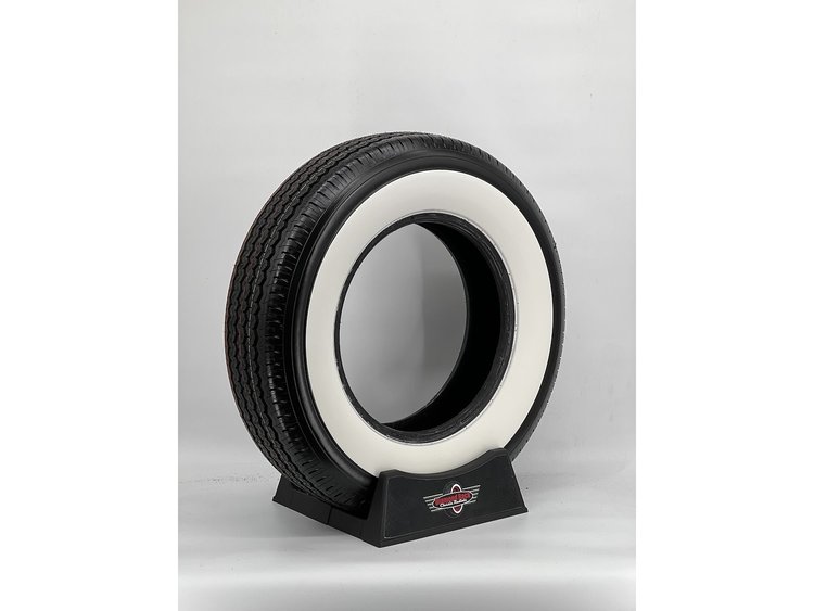 21755AP300 Auburn Premium All-Season Radial Tire 215/75R15 [Whitewall Sidewall]