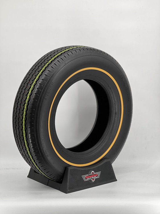 21755APGL Auburn Premium All-Season Radial Tire 215/75R15 [Goldline Sidewall]