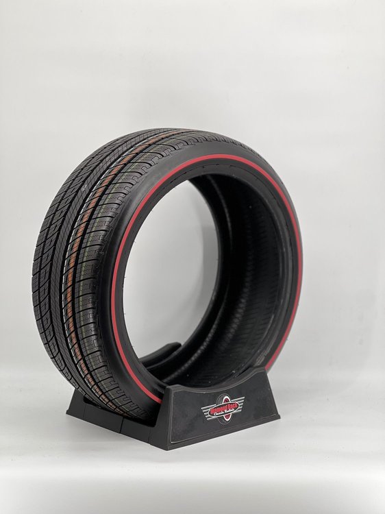 22458TPTRL Diamond Back Touring All-Season Radial Tire 225/45R18 [Redline Sidewall]