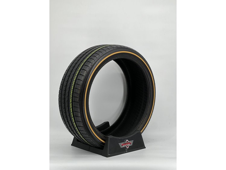 24350HTRGL Diamond Back Z5 Summer Radial Tire 245/35ZR20 [Goldline Sidewall]