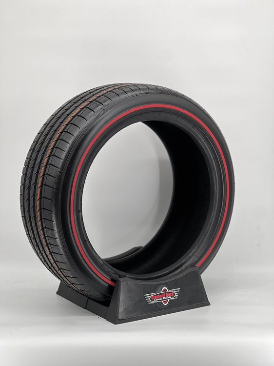 24350HTRRL Diamond Back Z5 Summer Radial Tire 245/35ZR20 [Redline Sidewall]