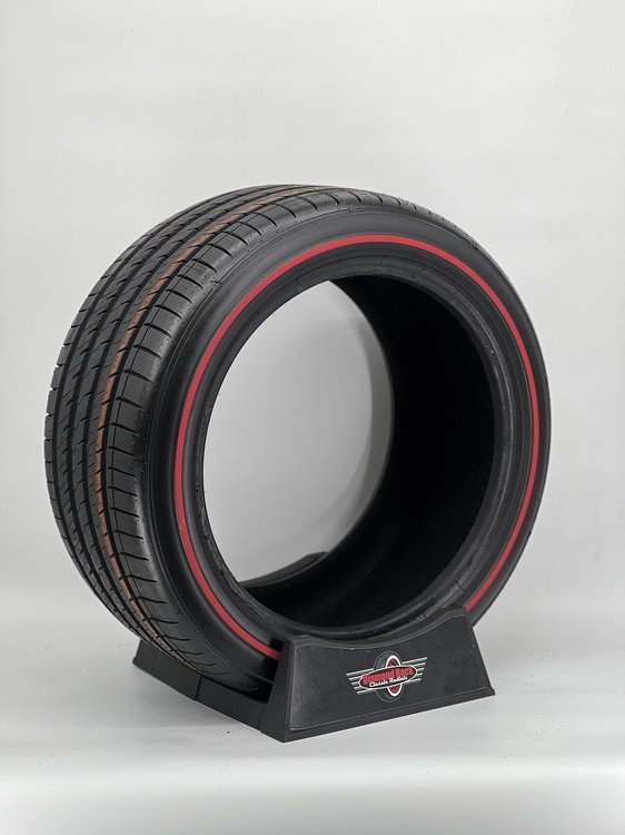 28350HTRRL Diamond Back Z5 Summer Radial Tire 285/30ZR20 [Redline Sidewall]