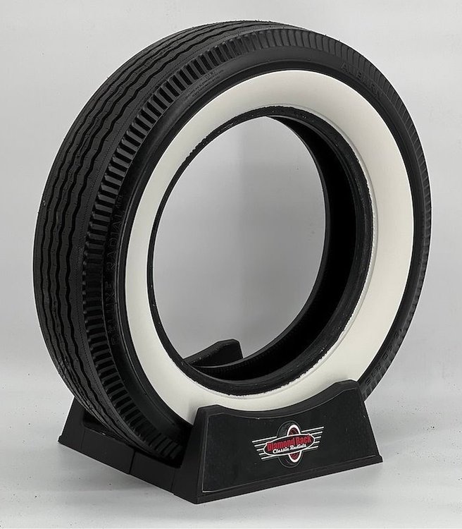 550R16AD225 Auburn Deluxe All-Season Radial Tire 550R16 [Whitewall Sidewall]