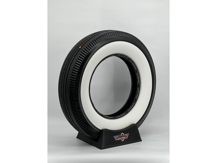 650R16AD325 Auburn Deluxe All-Season Radial Tire 650R16 [Whitewall Sidewall]