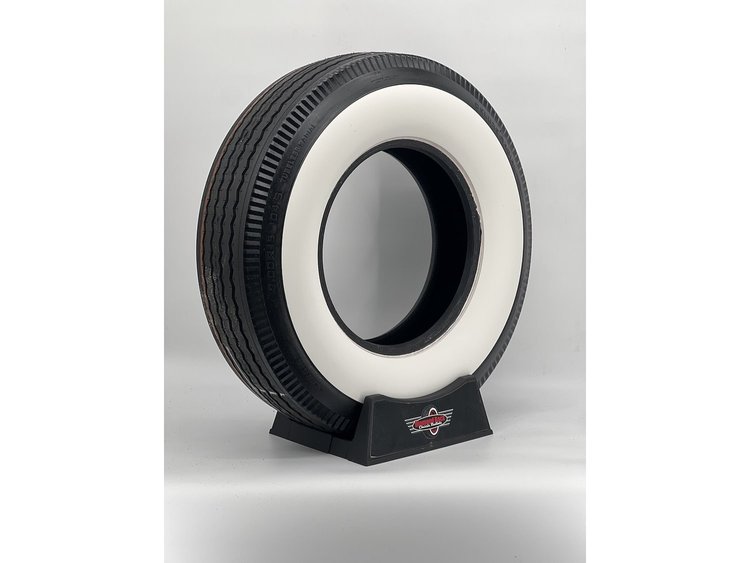 700R16AD375 Auburn Deluxe All-Season Radial Tire 700R16 [Whitewall Sidewall]