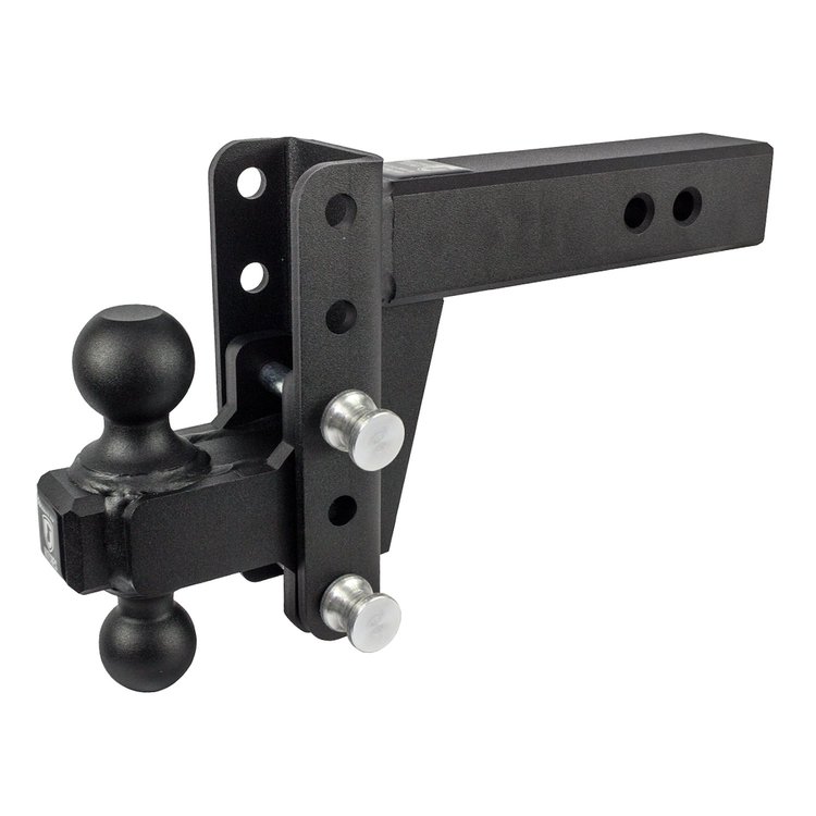 ED254 2.5 in. Extreme-Duty 4 in. Drop/Rise Trailer Hitch