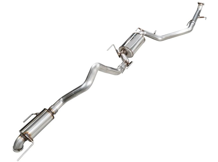 3015-28056 0FG Cat-Back Exhaust with BashGuard Fits Select Toyota Land Cruiser J250 2.4T
