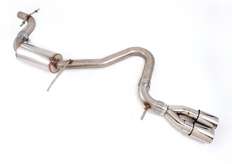 Performance Exhaust for VW MK5 GTI, Chrome Tips