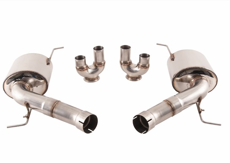 AWE Touring Edition Axle Back Exhaust for BMW F10 M5, Diamond Black Tips