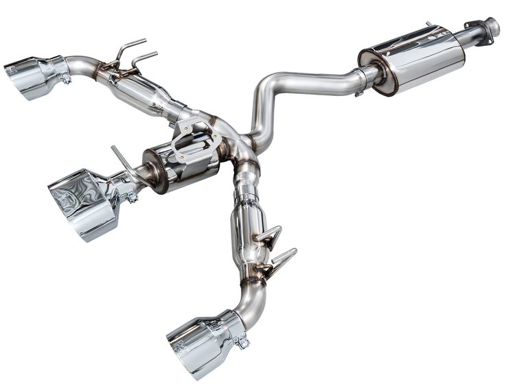 3015-52472 Touring Edition Exhaust Fits Select Toyota GR Corolla
