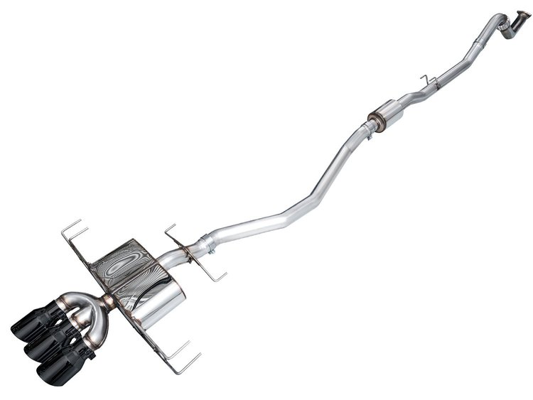 3015-53335 Touring Edition Cat-Back Exhaust System for Acura DE5 Integra Type-S [Diamond Black Tips]