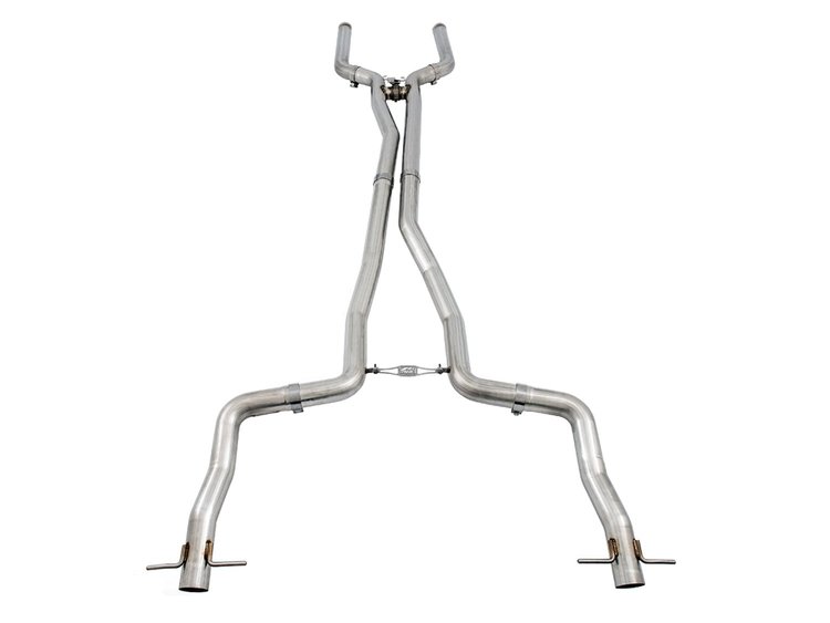 AWE Track Edition Exhaust System for 2019+ Mercedes-Benz W205 AMG C63/S Coupe (no tips)