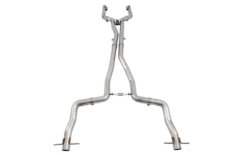 AWE Track Edition Exhaust System for Mercedes-Benz W205 AMG C63/S Coupe (no tips)