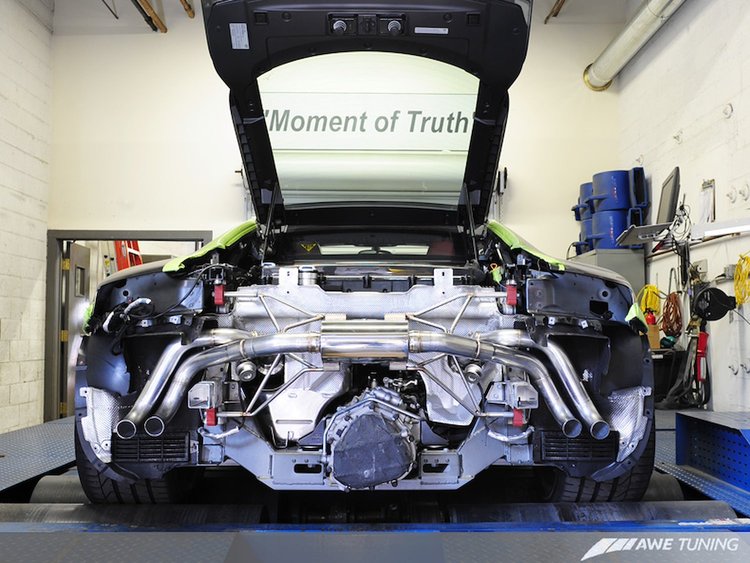 AWE SwitchPath Exhaust for Audi R8 4.2L Spyder