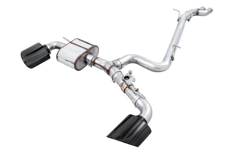 AWE SwitchPath Exhaust for Audi MK3 TT RS - Diamond Black RS-style Tips