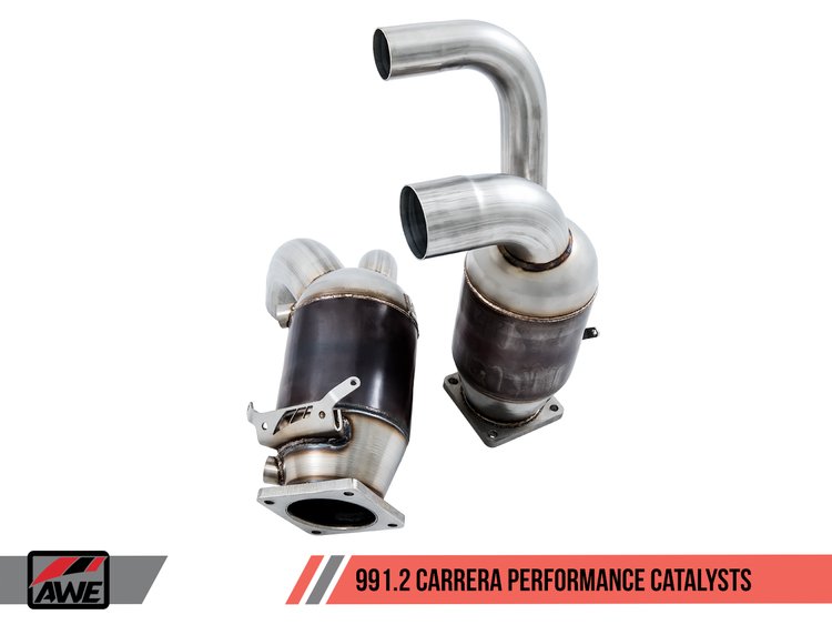 AWE Performance Catalysts for Porsche 991.2 3.0L - PSE Only