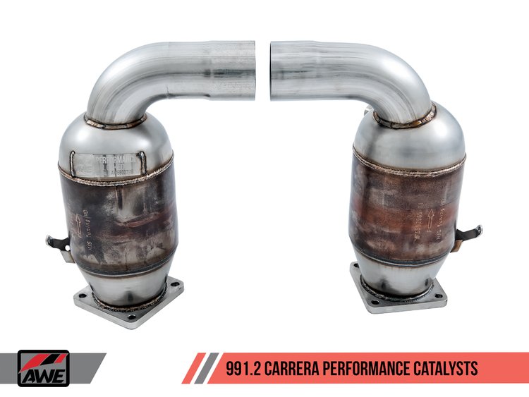 AWE Performance Catalysts for Porsche 991.2 3.0L - Non-PSE Only