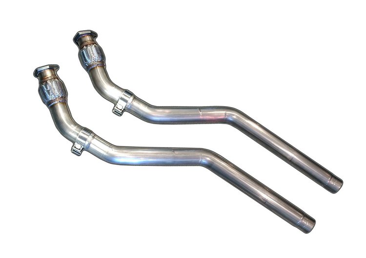 AWE Non-Resonated Downpipes for B8 S5 4.2L