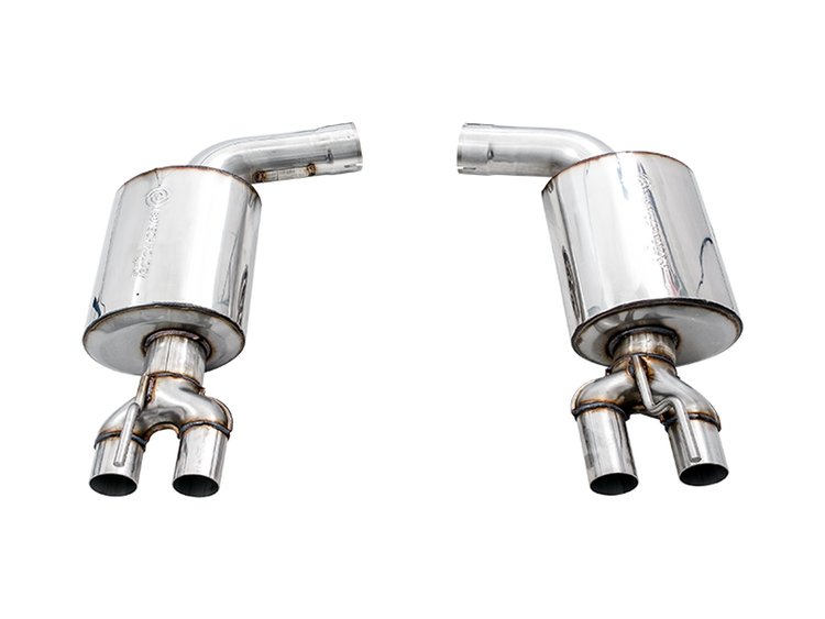 Track-to-Touring Conversion Kit for 17+ Dodge Challenger - Quad Tips