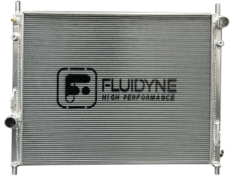 RFD.MUS.1517.50.TP 3-Row Aluminum Triple-Pass Radiator, 2015-2023 Ford Mustang GT/GT-350/350R, 5 mm Fin