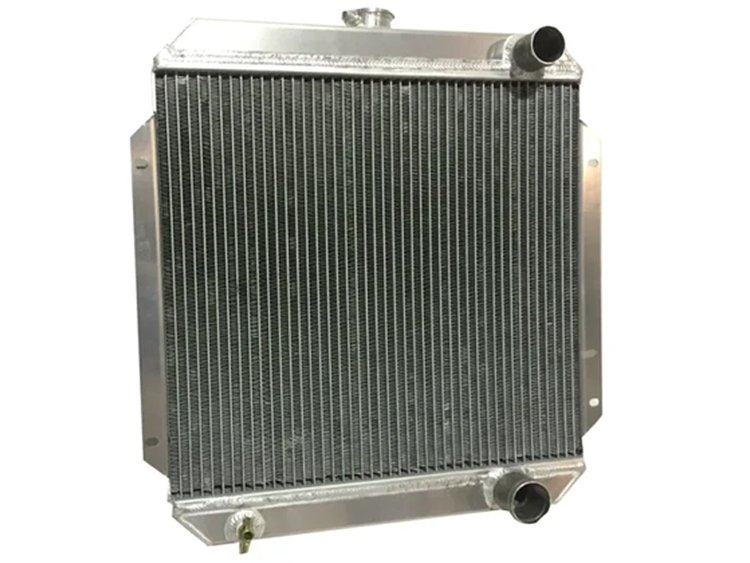 RFD.MUS.6466 5-Row Aluminum Direct-Fit Downflow Radiator, 1964-1966 Ford Mustang