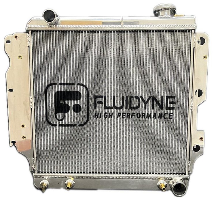 RJP.3R2422.LS LS Swap 3-Row Radiator, 1987-2004 Jeep Wrangler YJ, 24 in. x 22 in.