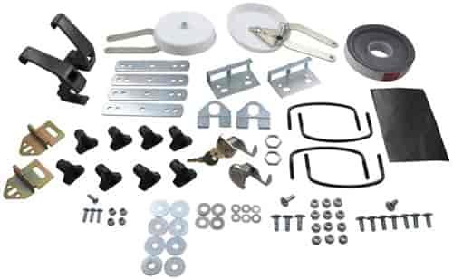 Replacement Hardware Kit for Skyline XL and Explorer Roof Mounted Cargo Boxes